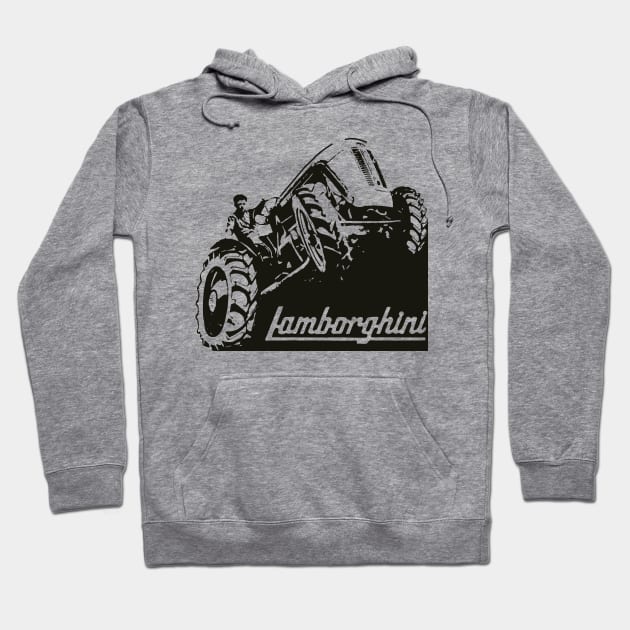 tractor power Hoodie by retroracing